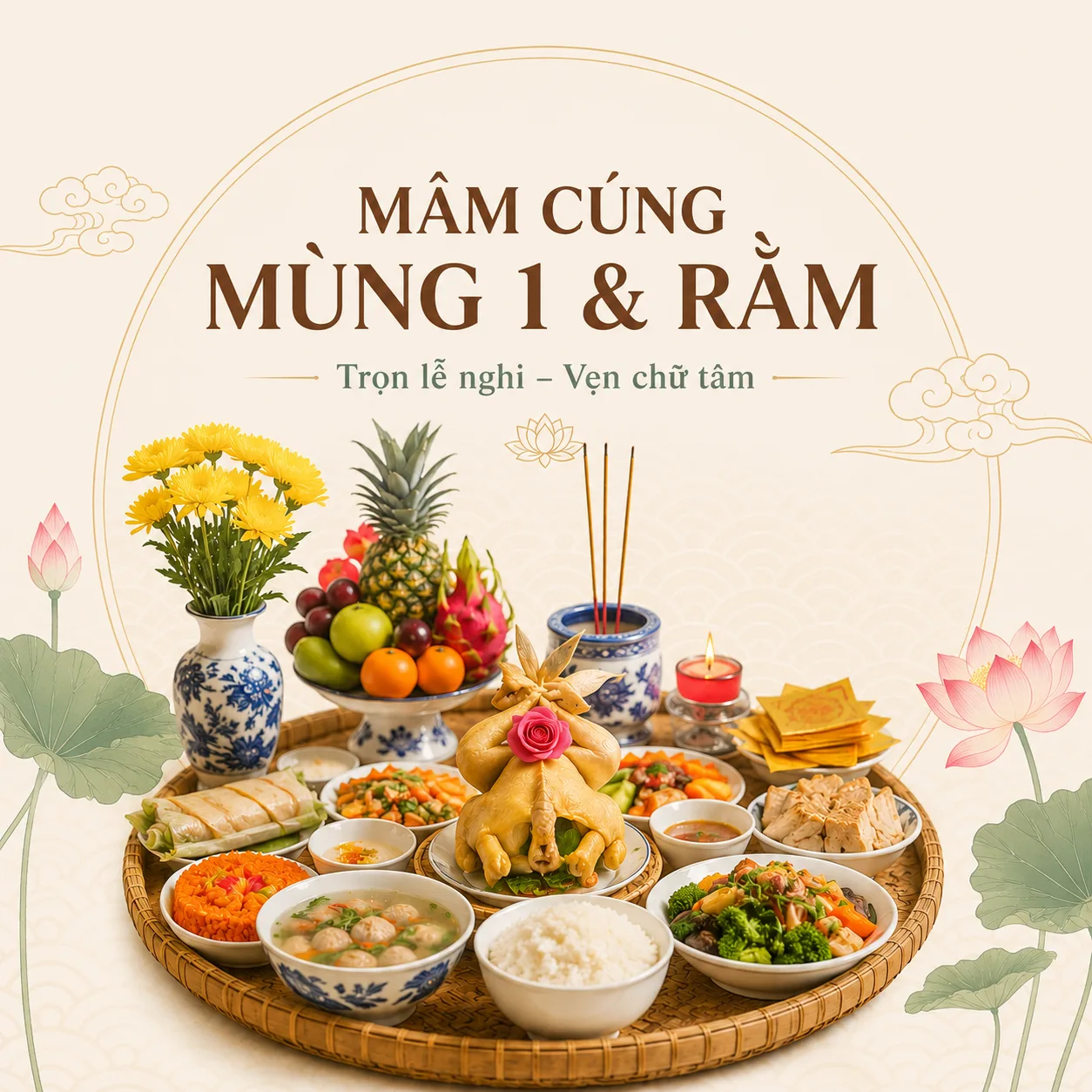 MÂM CÚNG LỄ